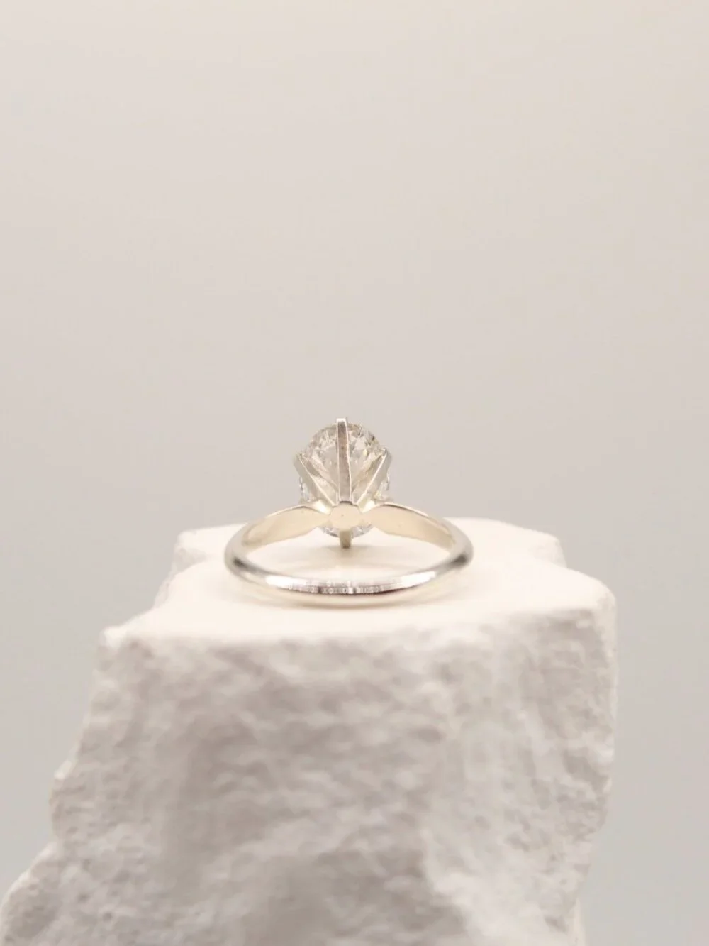 Celeste Oval Solitaire Ring
